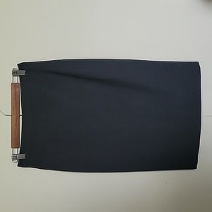 Body by Victoria Gray Wool Pencil Skirt